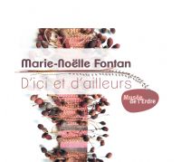 Visite de l'exposition Marie-Noëlle Fontan - D'ici et d'ailleurs. Le dimanche 6 mai 2018 à Carquefou. Loire-Atlantique.  15H30